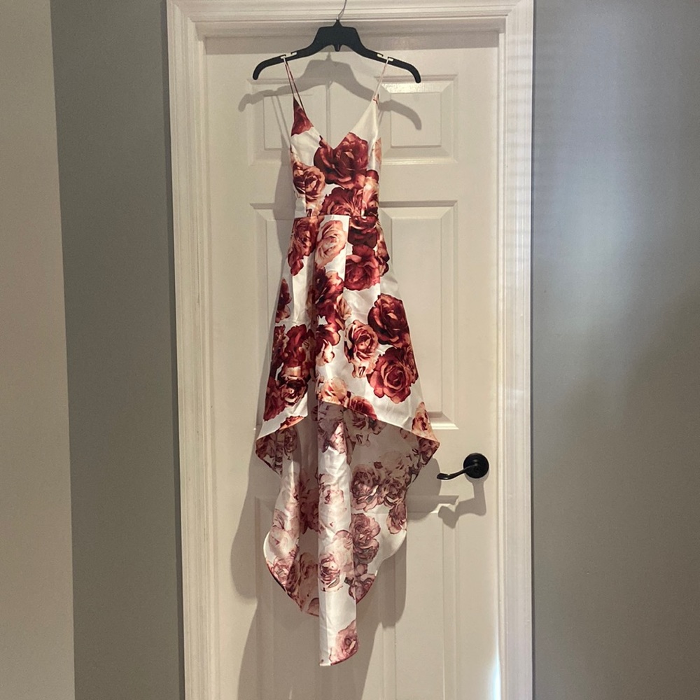 floral prom dress